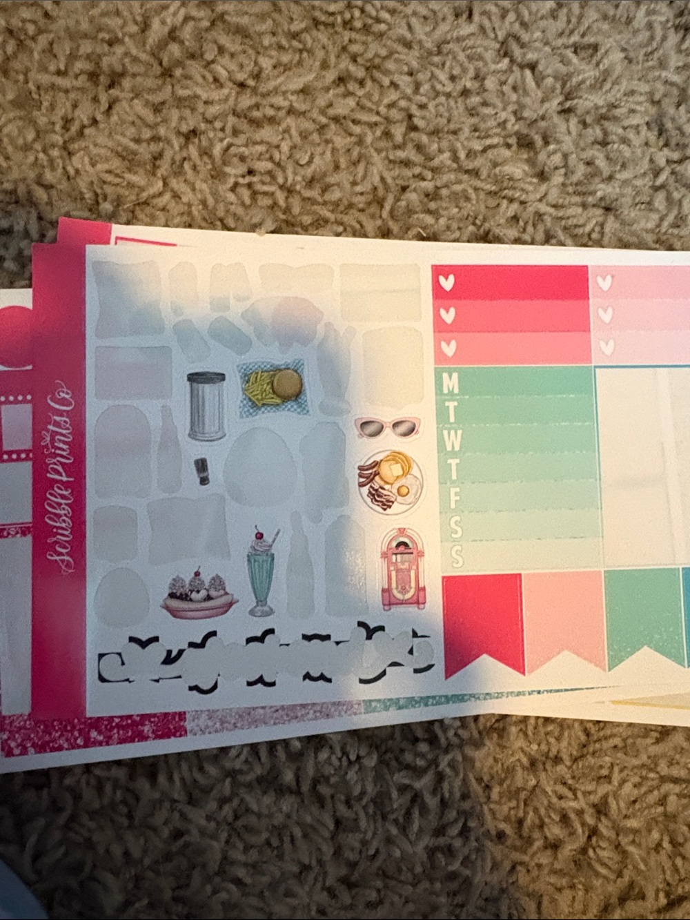 Assorted Planner Sticker Sheets - Multicolor - Picture 8 of 16